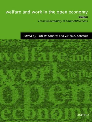 cover image of Welfare and Work in the Open Economy